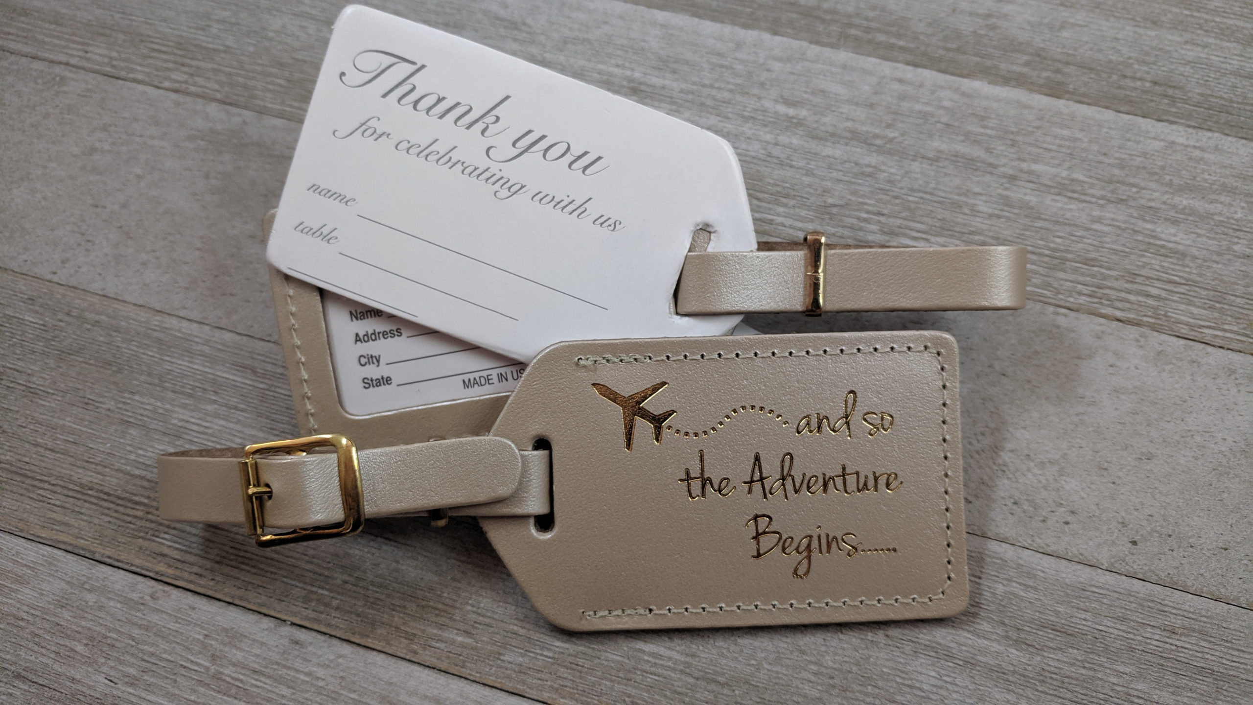 Leather Travel Tag