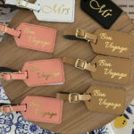 Personalized Luggage Tags for Your Honeymoon