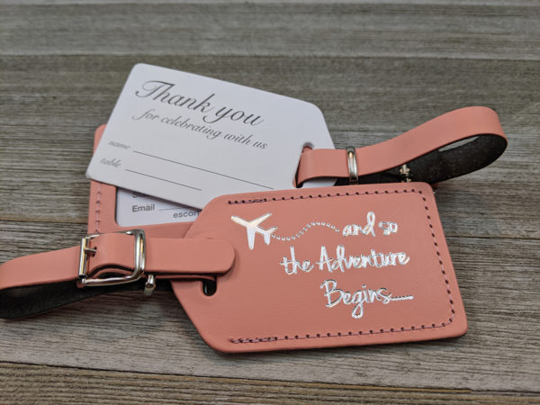 And So the Adventure Begins Luggage Tag