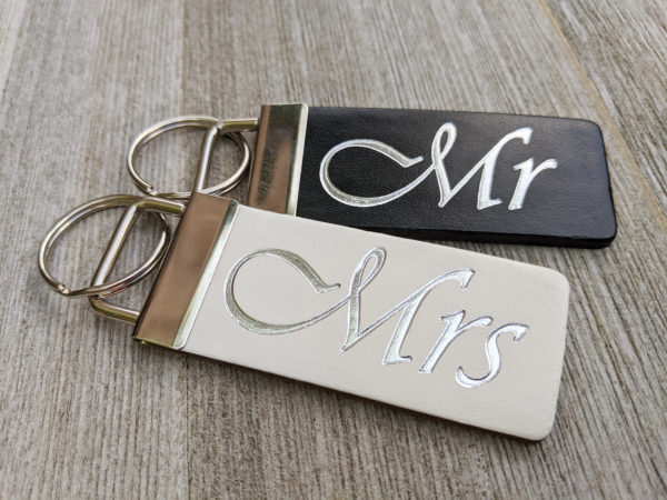 Mr. and Mrs. Luggage Tags